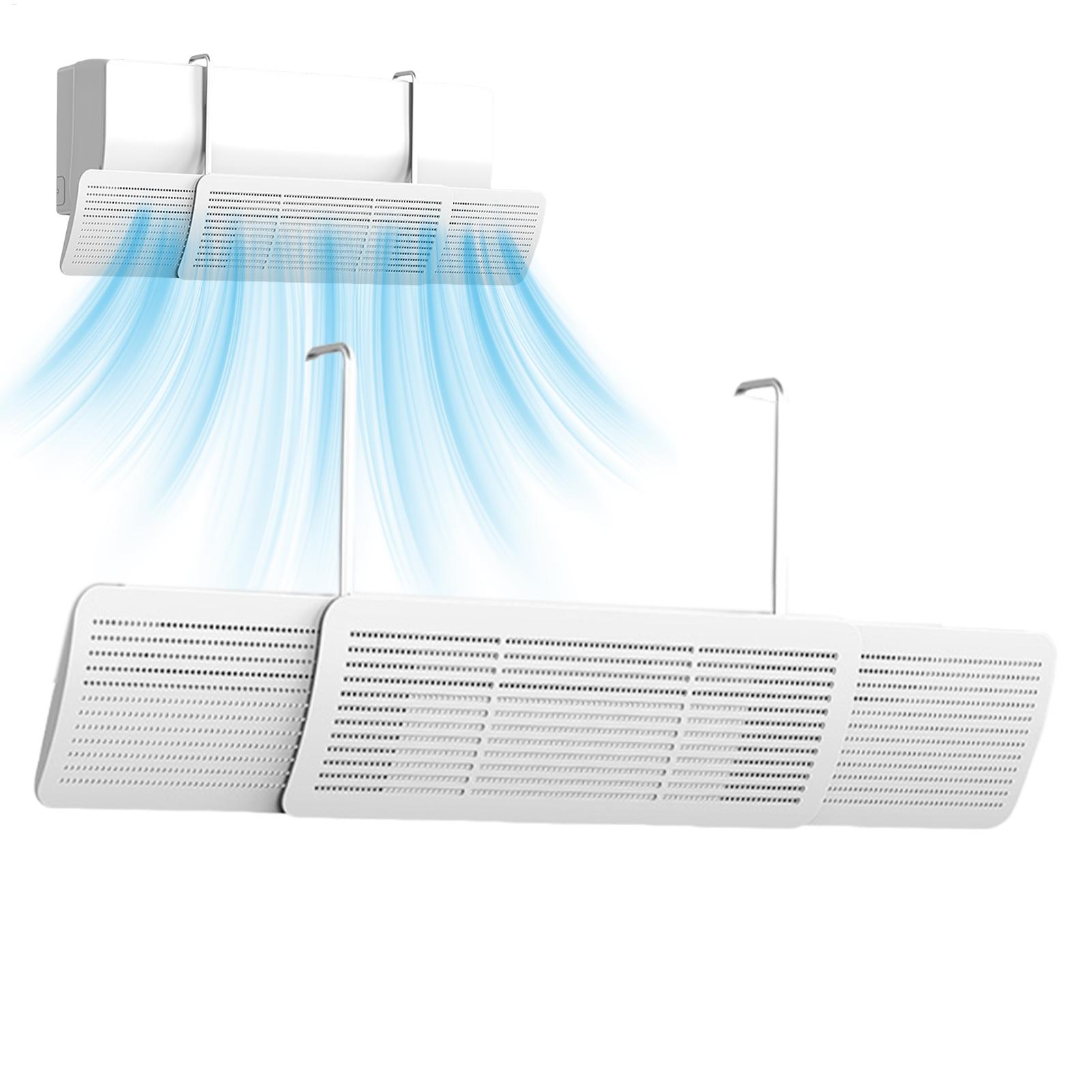 Home Bathroom Vent - แผ่นบังลมแอร์ติดผนัง ปรับได้ ขนาด 23.2-36.2 นิ้ว สำหรับบ้าน
