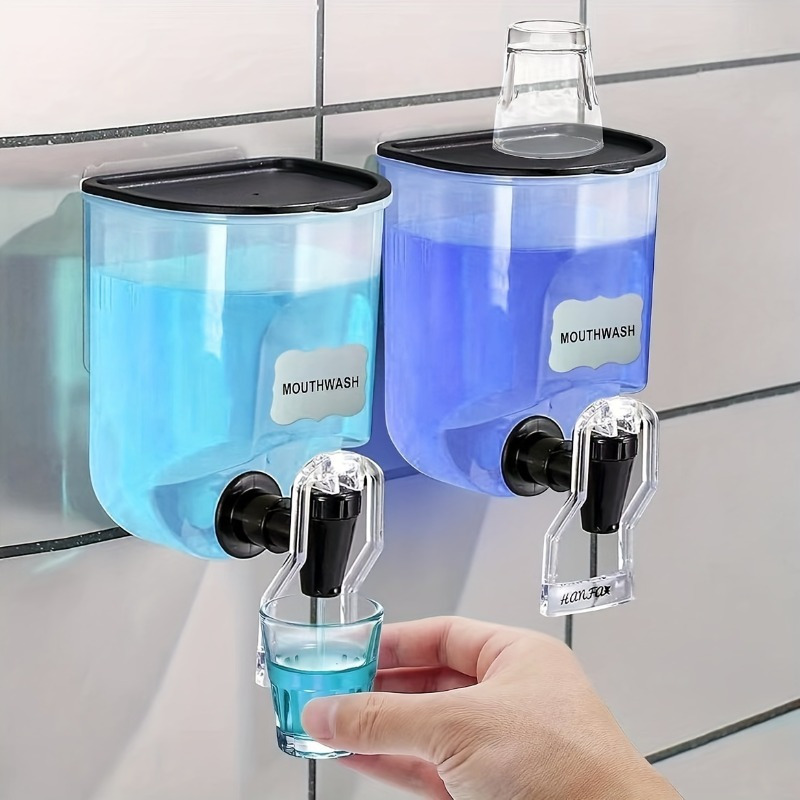 Home Bathroom Freshener - ขวดจ่ายน้ำยาบ้วนปาก 600 มล. 2 ชิ้น สำหรับห้องน้ำ