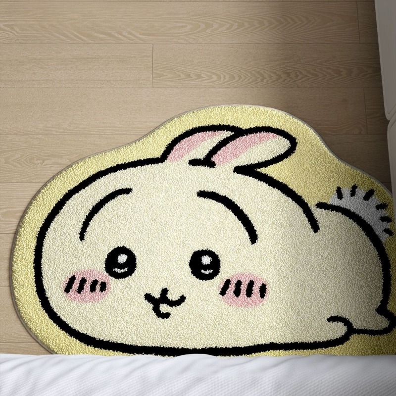 Home Bathroom Floor Mats - พรมการ์ตูนชิคคาวะ อนิเมะ ฮาชิวาระ อุซางิ พรมปูพื้นห้องน้ำกันลื่น พรมปูพื้นรถยนต์