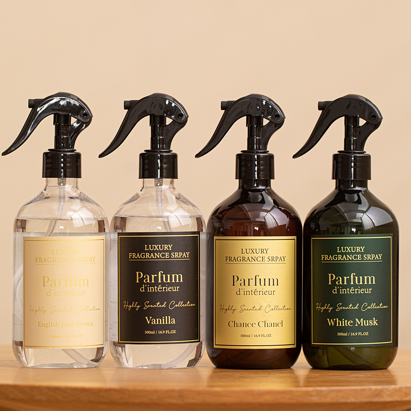Home Bathroom Freshener - สเปรย์ดับกลิ่นห้อง, สเปรย์ปรับอากาศด้วยน้ำมันหอมระเหยธรรมชาติสำหรับห้องน้ำและห้องครัวในบ้าน, 500ML/16.9FL OZ