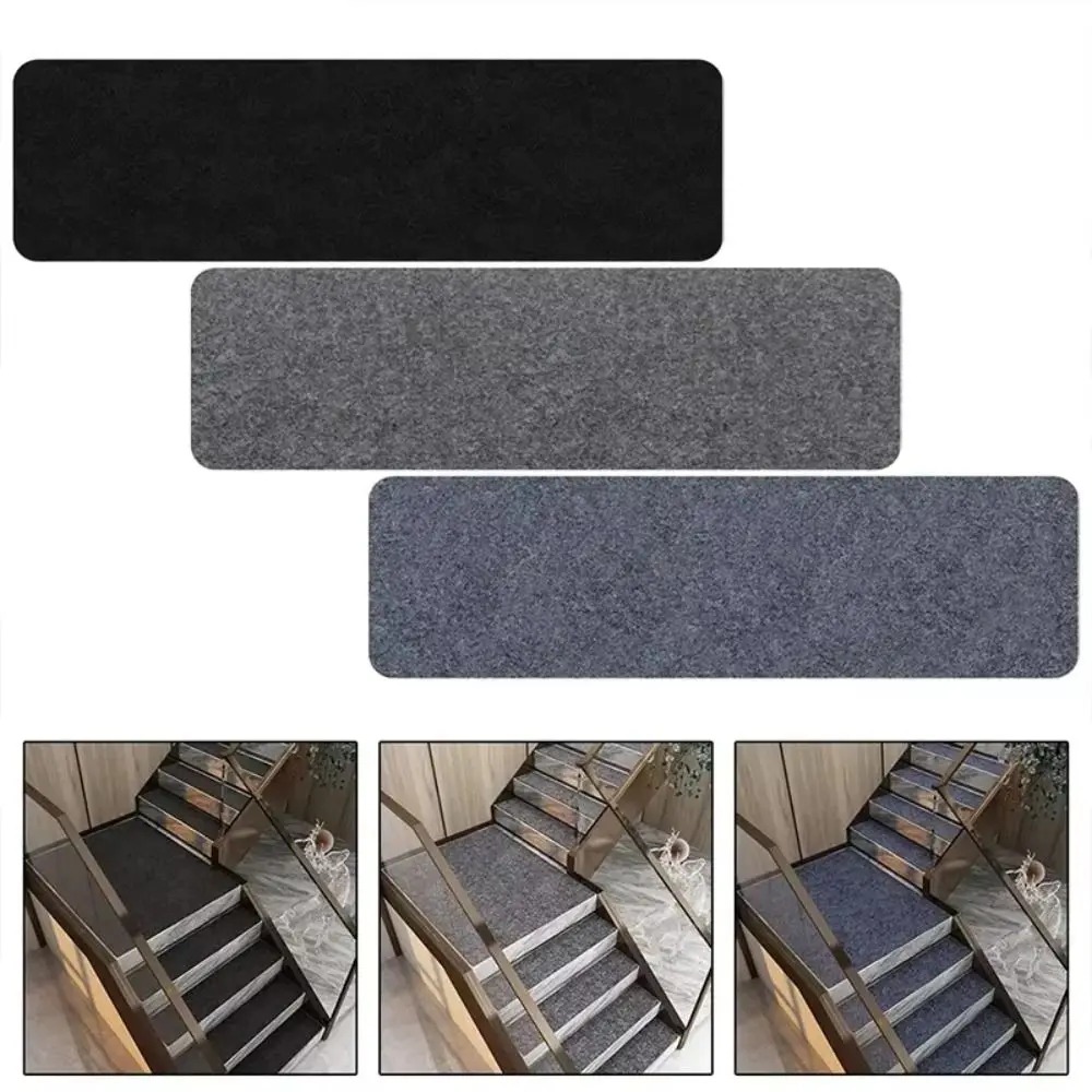 Home Bathroom Floor Mats - แผ่นรองกันลื่นแบบมีกาวในตัว ขนาด 20x80 ซม. คุณภาพพรีเมียม กันน้ำ