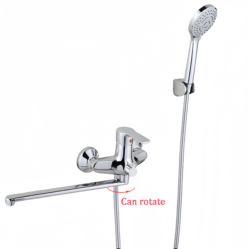 ก๊อกน้ําอ่างอาบน้ําติดผนังสองฟ - Home Bathroom Faucets บทวิจารณ์และราคา
