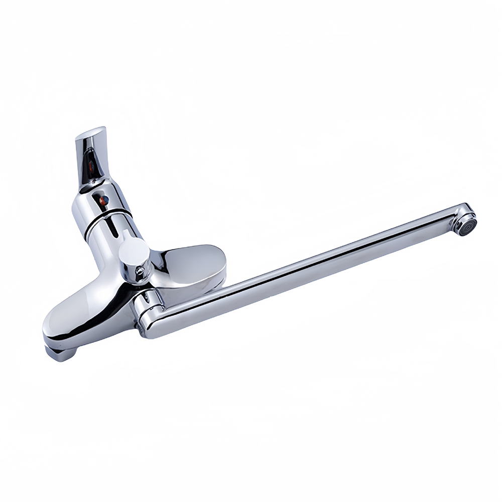 ก๊อกน้ําอ่างอาบน้ําติดผนังสองฟ - Home Bathroom Faucets บทวิจารณ์และราคา