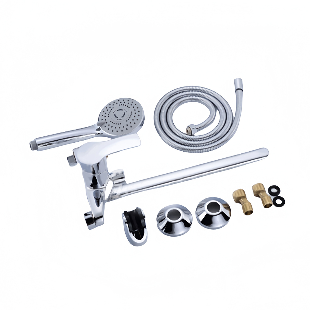 ก๊อกน้ําอ่างอาบน้ําติดผนังสองฟ - Home Bathroom Faucets บทวิจารณ์และราคา