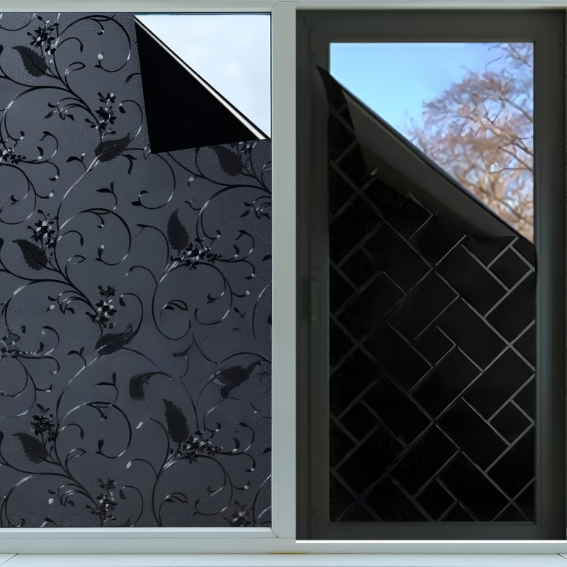 ฟิล์มติดกระจกกันแสงแบบปิดกั้นแ - Home Bathroom Window Tint บทวิจารณ์และราคา
