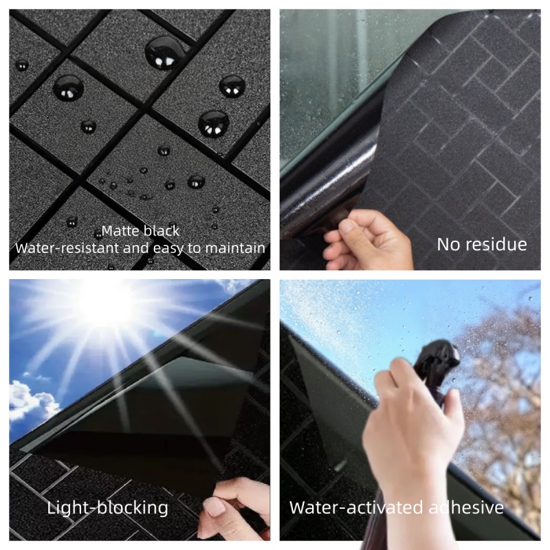 ฟิล์มติดกระจกกันแสงแบบปิดกั้นแ - Home Bathroom Window Tint บทวิจารณ์และราคา