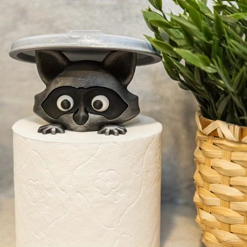 การ์ตูนสร้างสรรค์ Raccoon ผู้ถ - Home Decor Bathroom Ideas บทวิจารณ์และราคา