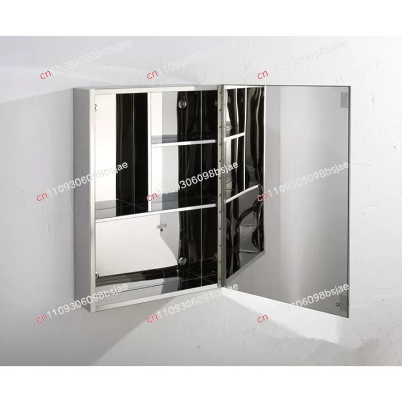 ตู้กระจกสแตนเลส 304 ตู้กระจกห้ - Bathroom Cabinet Mirror บทวิจารณ์และราคา