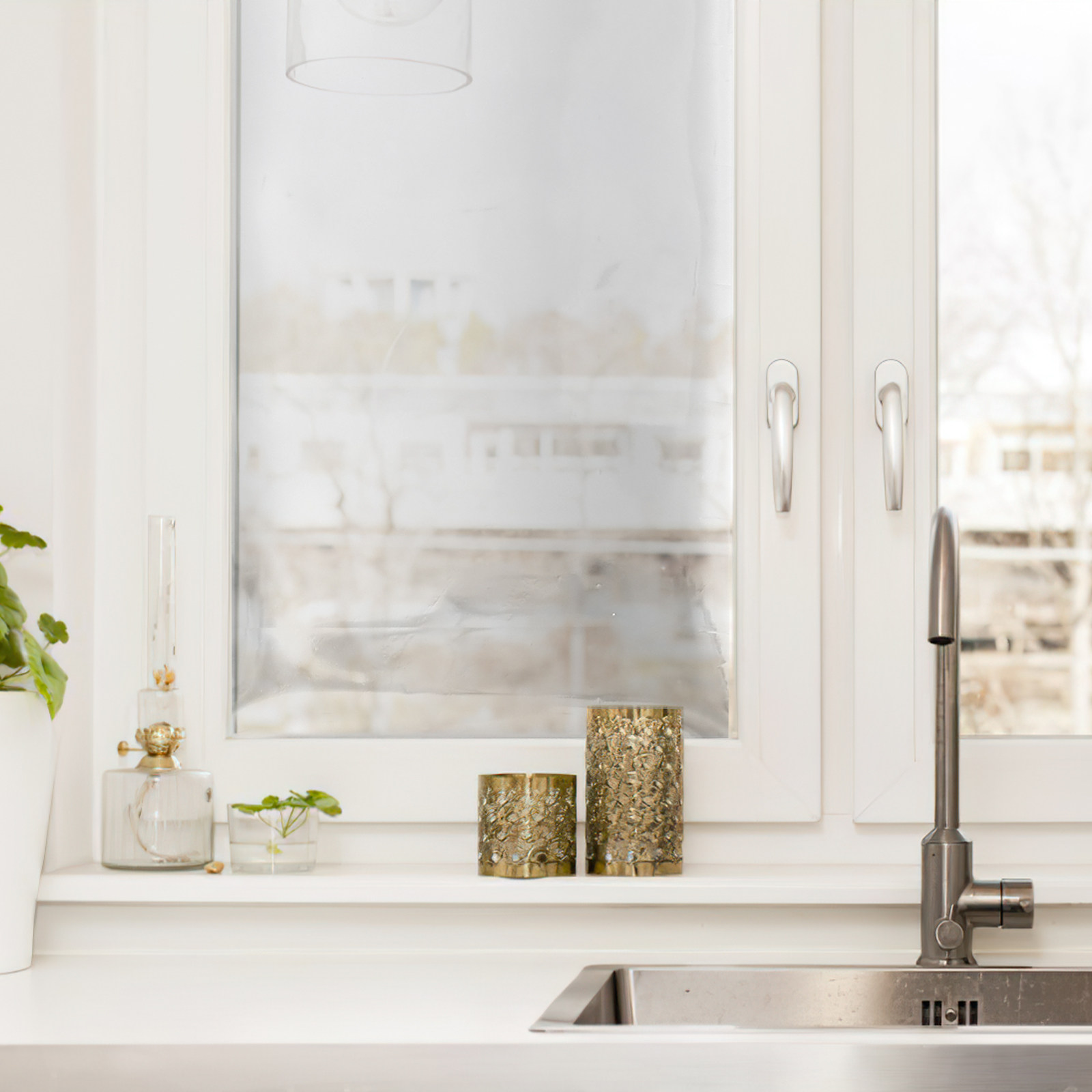 ฟิล์มกรองแสงแบบทางเดียว ป้องกั - Home Bathroom Window Tint บทวิจารณ์และราคา