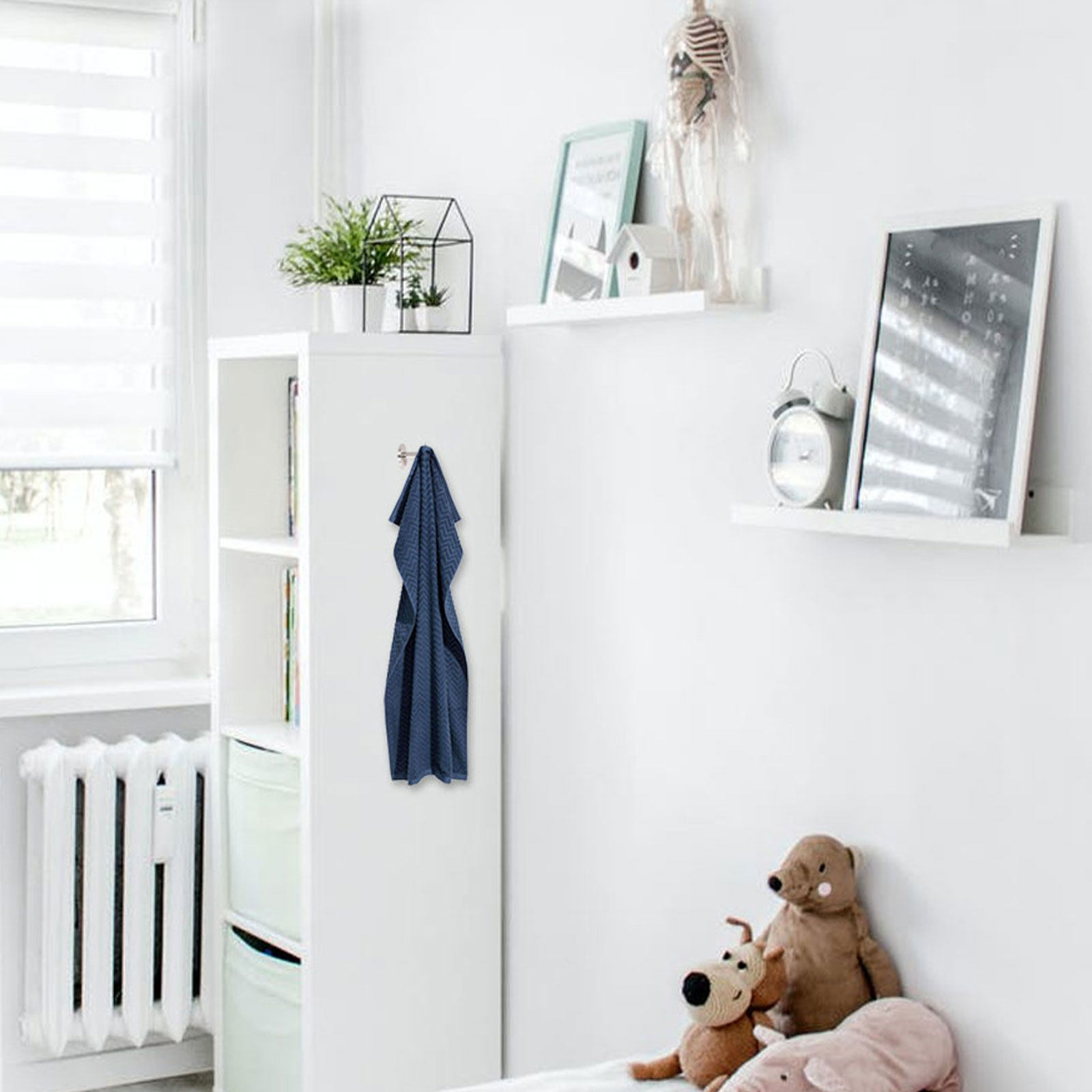 ตะขอโลหะ 6 ชิ้น ตะขอแขวนผนังสแ - Home Bathroom Towels บทวิจารณ์และราคา
