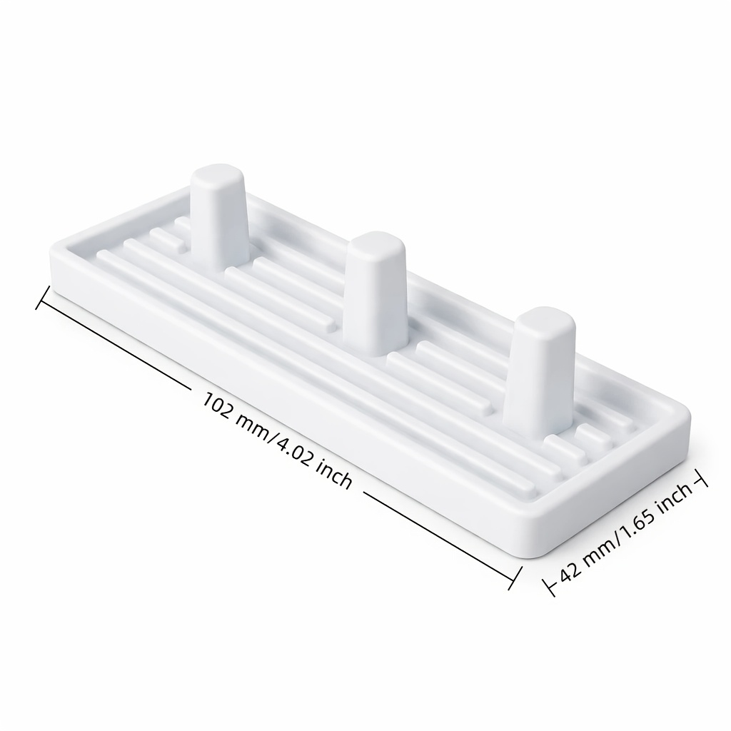 ที่วางแปรงสีฟันพลาสติก 3 ช่อง, - Toothbrush Holder Set บทวิจารณ์และราคา