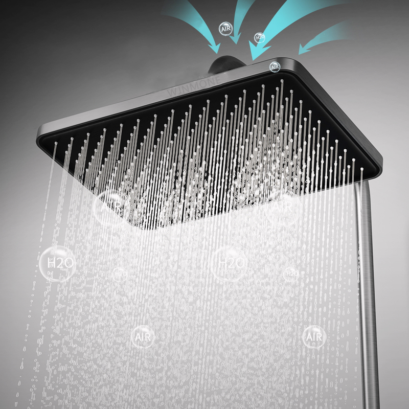 ห้องน้ําหรูหราระบบฝักบัวพร้อมไ - Home Bathroom Faucets บทวิจารณ์และราคา