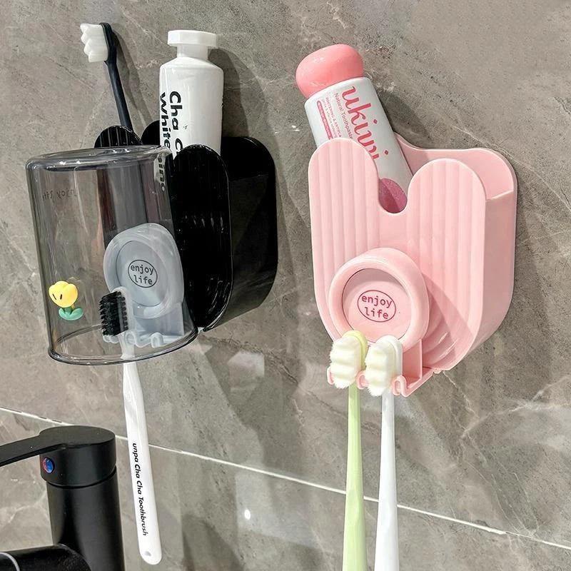 ที่เก็บแปรงสีฟันและยาสีฟันในห้ - Toothbrush Holder Set บทวิจารณ์และราคา