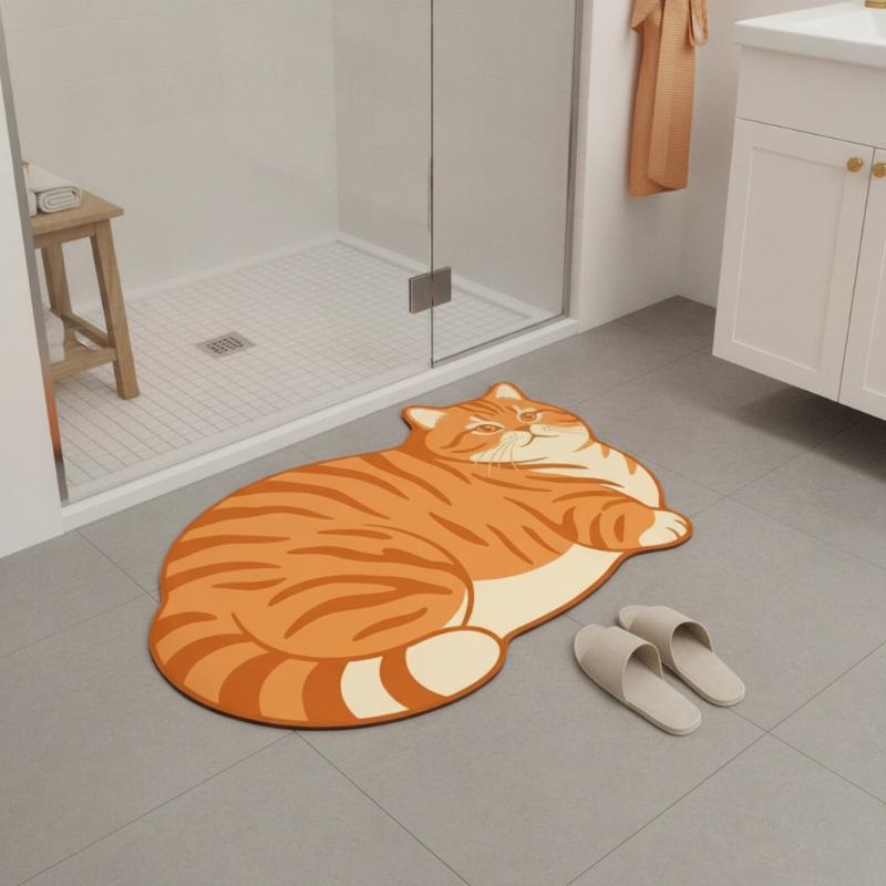 แผ่นรองอาบน้ำไดอะตอมไมต์ ลายแม - Home Decor Bathroom Ideas บทวิจารณ์และราคา