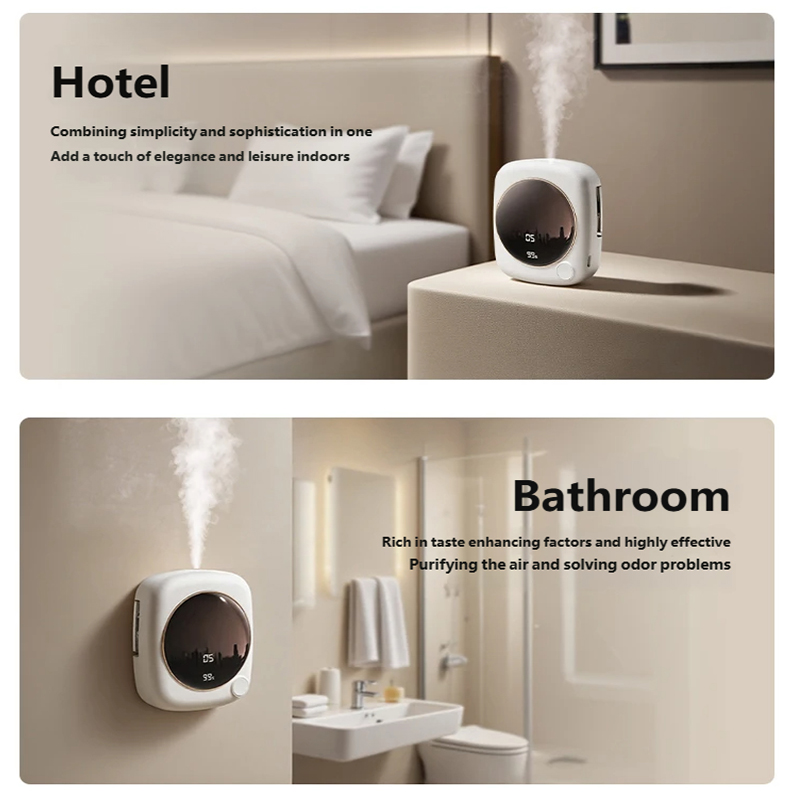 เครื่องกระจายกลิ่นอโรมาอัตโนมั - Home Bathroom Freshener บทวิจารณ์และราคา