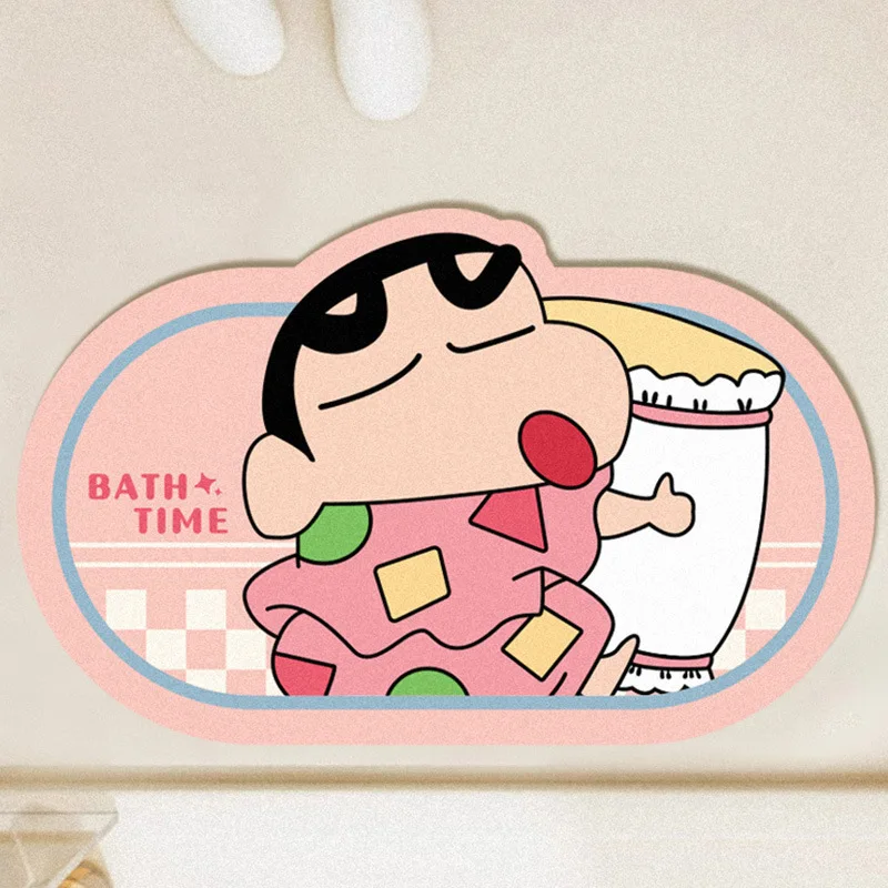 แผ่นรองดินสีเทียนลายการ์ตูนน่า - Home Bathroom Floor Mats บทวิจารณ์และราคา