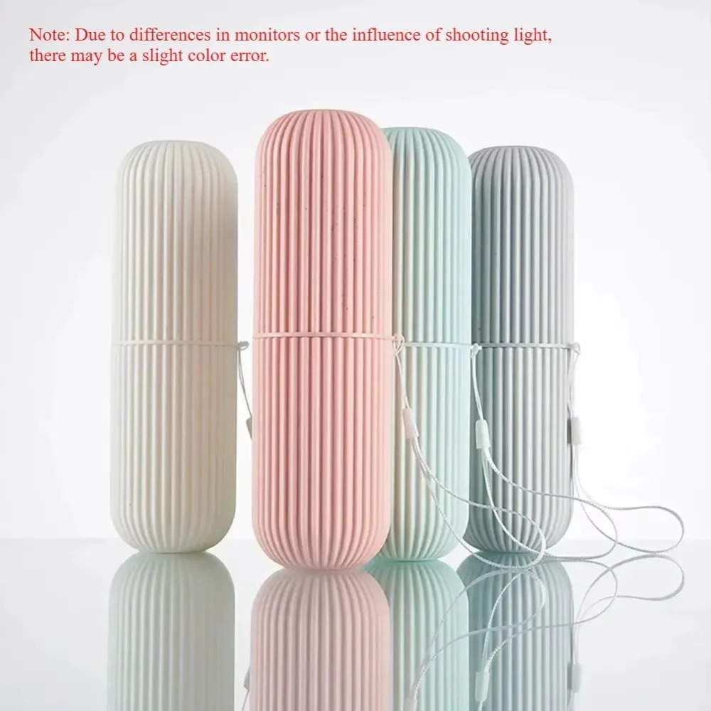 ที่ใส่แปรงสีฟันแบบพกพาพร้อมช่อ - Toothbrush Holder Set บทวิจารณ์และราคา