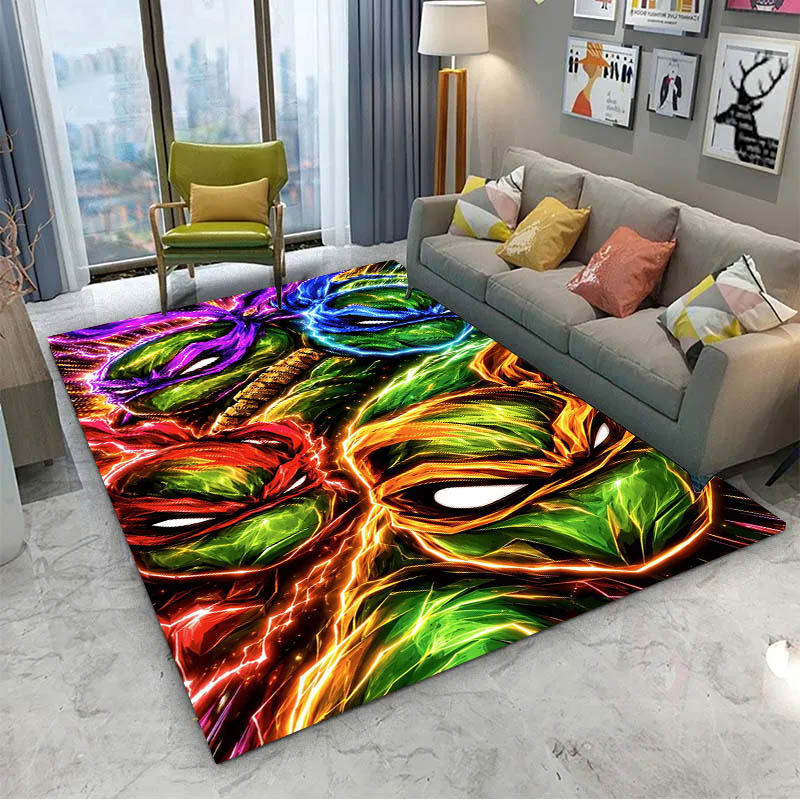 พรมลายการ์ตูนเต่านินจา 3 มิติ  - Home Bathroom Floor Mats บทวิจารณ์และราคา