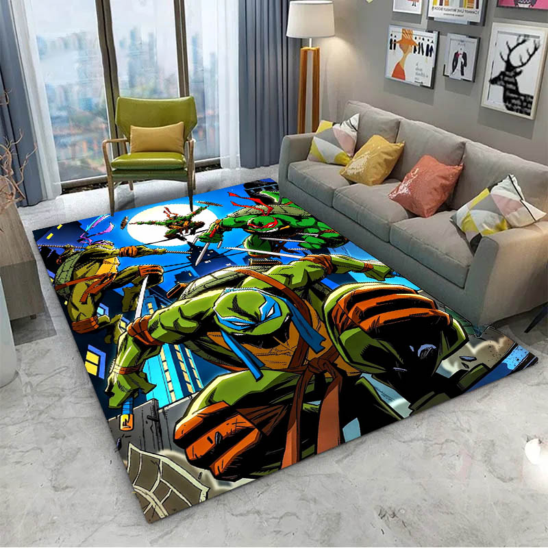 พรมลายการ์ตูนเต่านินจา 3 มิติ  - Home Bathroom Floor Mats บทวิจารณ์และราคา