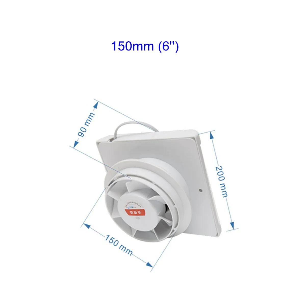 สำหรับห้องครัวห้องน้ำผนังหน้าต - Home Bathroom Vent บทวิจารณ์และราคา