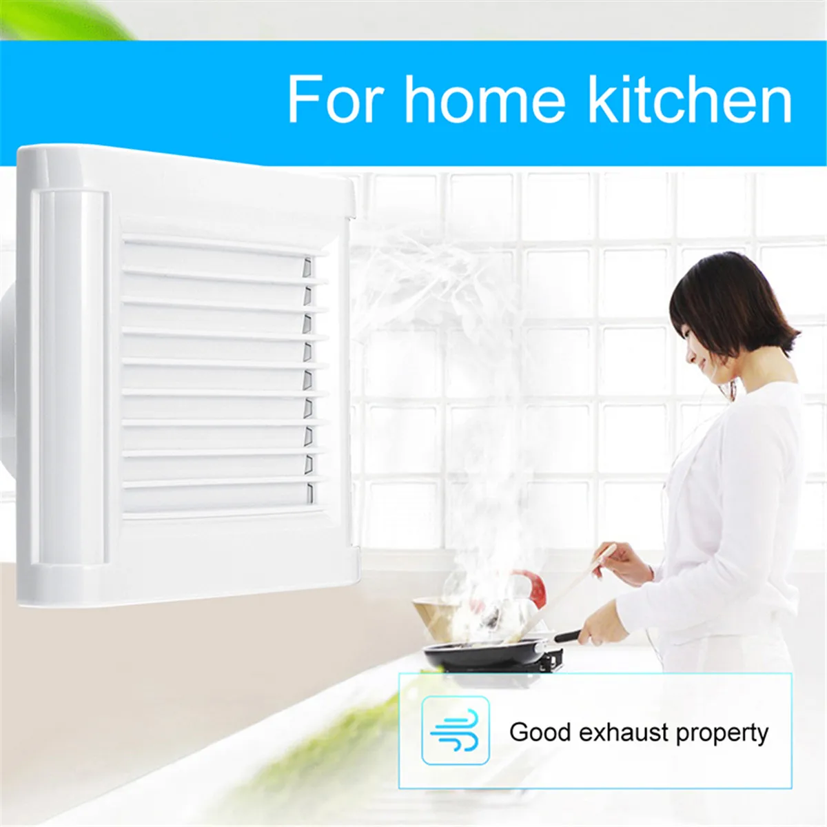 สำหรับห้องครัวห้องน้ำผนังหน้าต - Home Bathroom Vent บทวิจารณ์และราคา