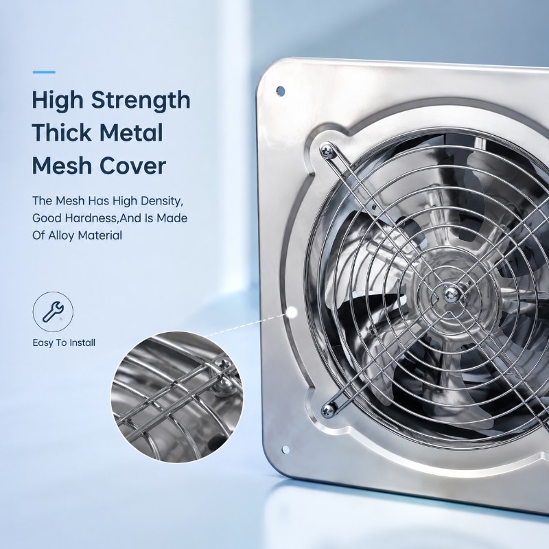 พัดลมดูดอากาศความเร็วสูงขนาด 6 - Home Bathroom Vent บทวิจารณ์และราคา