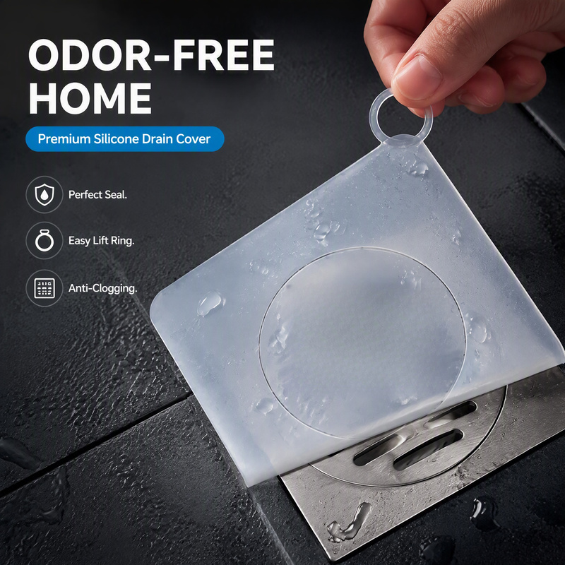 แผ่นซิลิโคนกันกลิ่นสำหรับท่อระ - Home Bathroom Floor Mats บทวิจารณ์และราคา