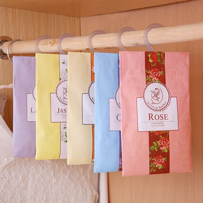 ถุงหอมตู้เสื้อผ้า 5 ชิ้น น้ำหอ - Home Bathroom Freshener บทวิจารณ์และราคา