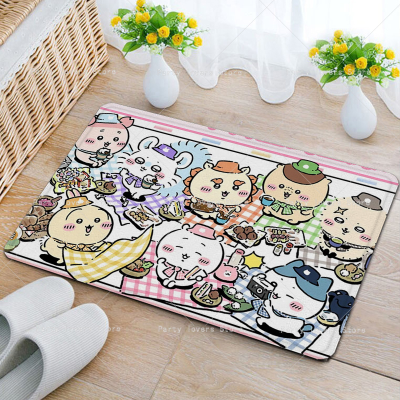 อะนิเมะชิคาวาสพรมผ้าสักหลาดอะน - Home Bathroom Floor Mats บทวิจารณ์และราคา