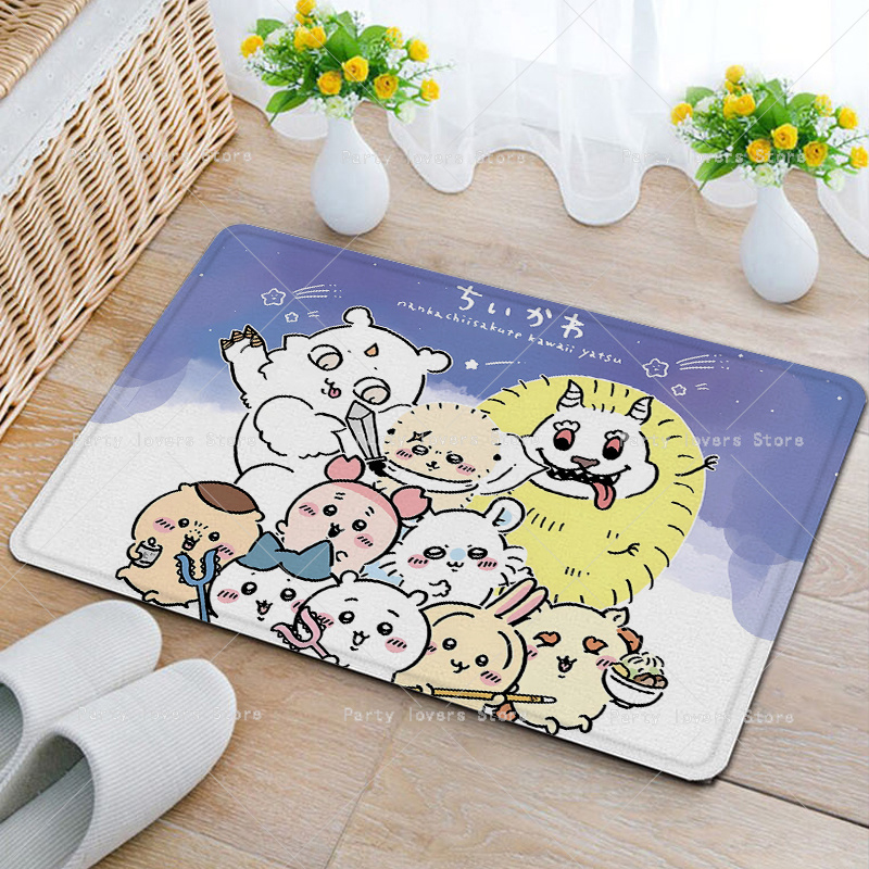 อะนิเมะชิคาวาสพรมผ้าสักหลาดอะน - Home Bathroom Floor Mats บทวิจารณ์และราคา