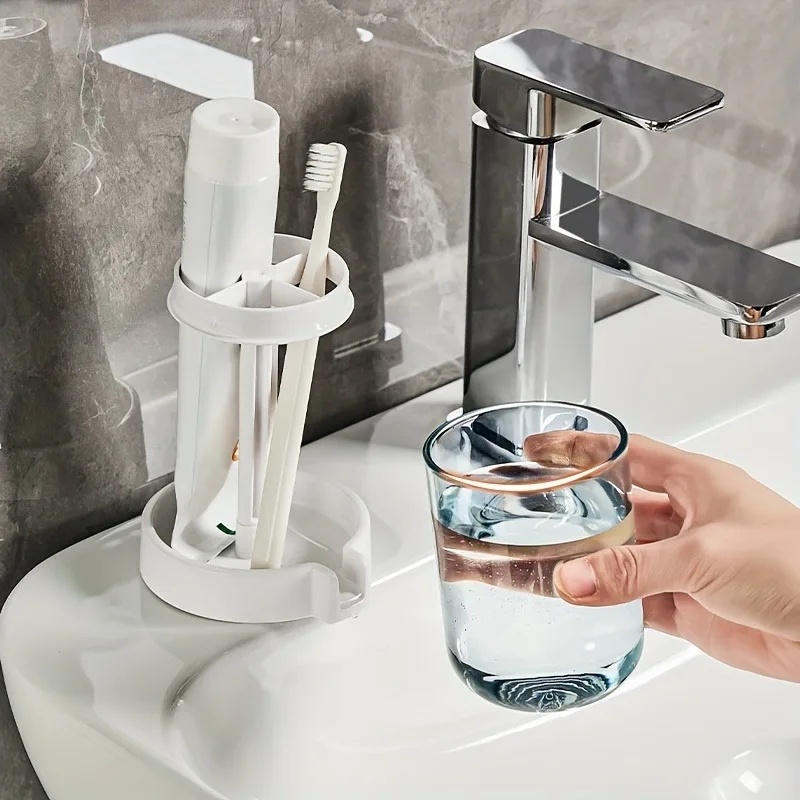 ชุดที่วางแปรงสีฟันและยาสีฟันพล - Toothbrush Holder Set บทวิจารณ์และราคา