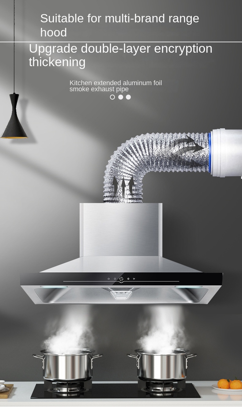 สายอากาศอลูมิเนียมฟอยล์125มม., - Home Bathroom Vent บทวิจารณ์และราคา