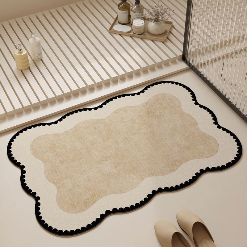 VIKAMA พรมห้องน้ำรูปคลื่นลายเม - Home Made Bathroom Vanity บทวิจารณ์และราคา