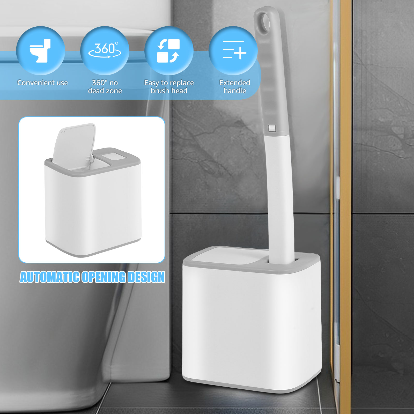 18/36 ชิ้นแปรงห้องน้ําแบบใช้แล - Home Bathroom Upgrades บทวิจารณ์และราคา