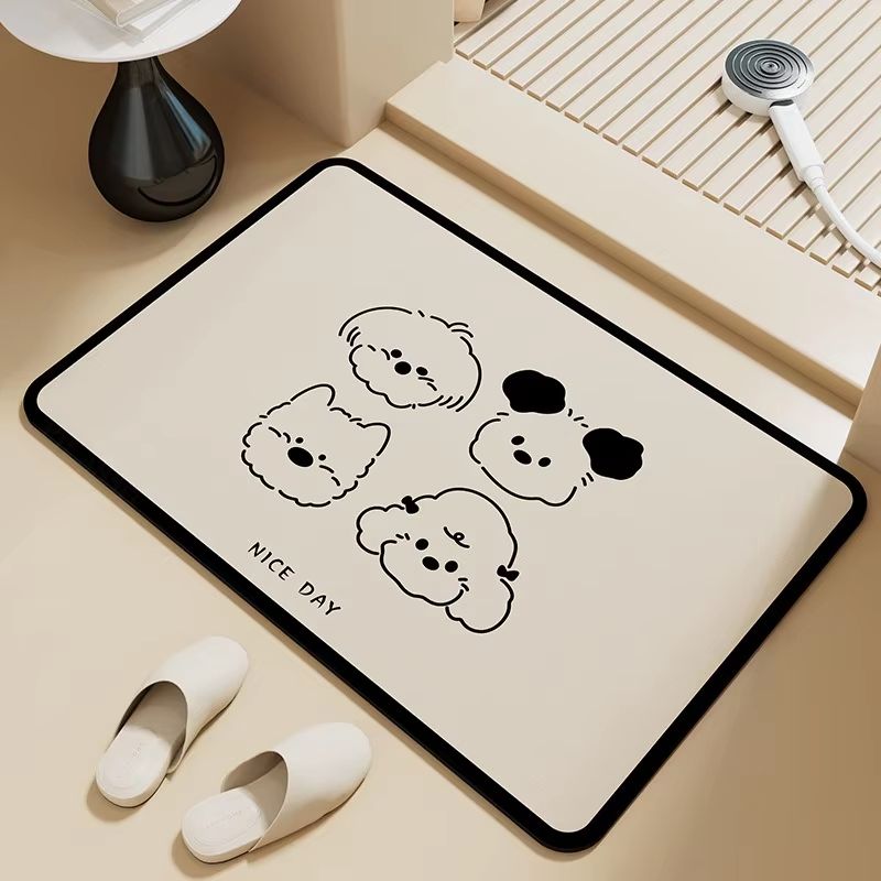 VIKAMA พรมห้องน้ำสไตล์การ์ตูนน - Home Made Bathroom Vanity บทวิจารณ์และราคา
