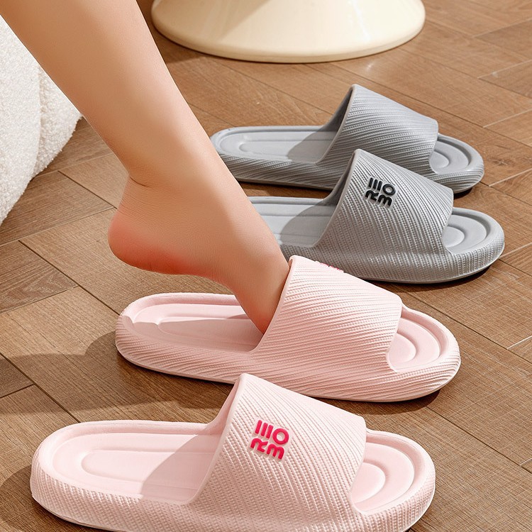 รองเท้าแตะผู้หญิงแบบใหม่ กันลื - Home Bathroom Wear บทวิจารณ์และราคา