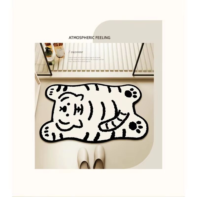 VIKAMA Ins Light Pink Leopard  - Home Made Bathroom Vanity บทวิจารณ์และราคา