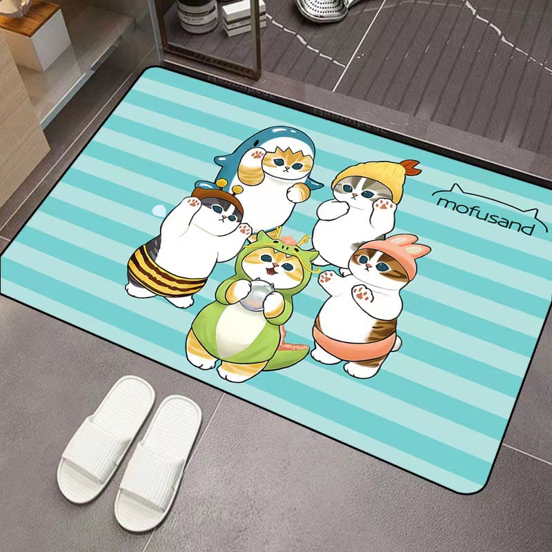 แผ่นรองพื้นดูดซับน้ำลายไดอะตอม - Home Bathroom Floor Mats บทวิจารณ์และราคา