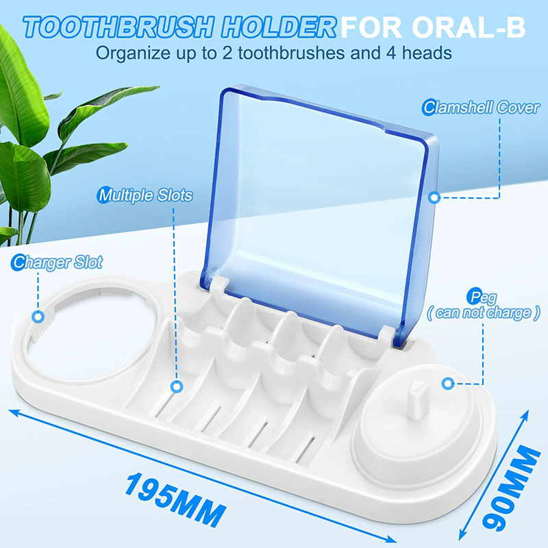 ที่วางแปรงสีฟันสำหรับแปรงสีฟัน - Toothbrush Holder Set บทวิจารณ์และราคา