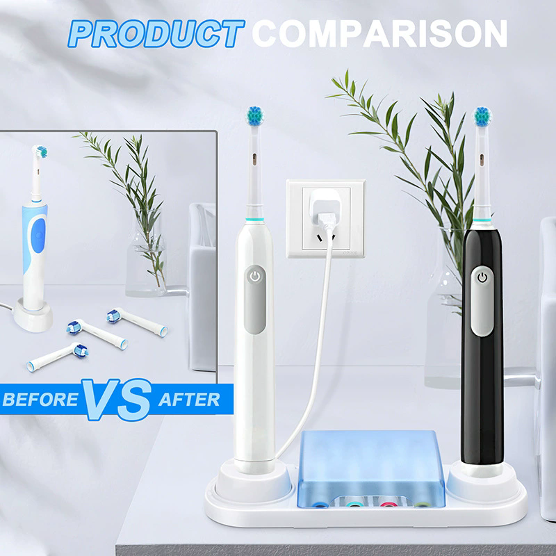 ที่วางแปรงสีฟันสำหรับแปรงสีฟัน - Toothbrush Holder Set บทวิจารณ์และราคา