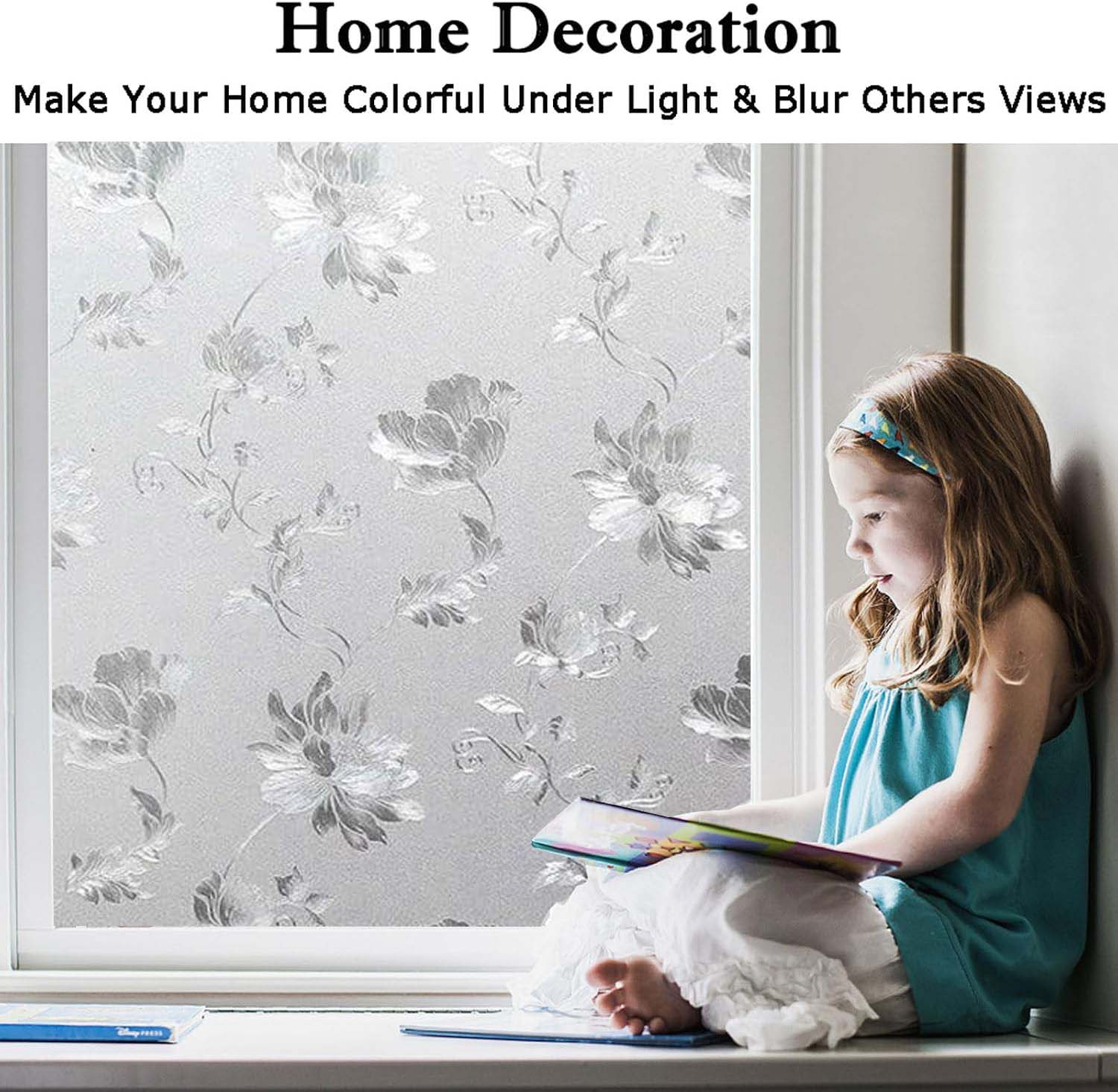 ฟิล์มติดกระจกกันมองเห็นลายดอกไ - Home Bathroom Window Tint บทวิจารณ์และราคา