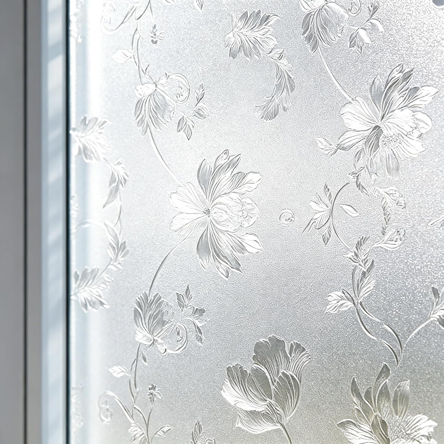 ฟิล์มติดกระจกกันมองเห็นลายดอกไ - Home Bathroom Window Tint บทวิจารณ์และราคา