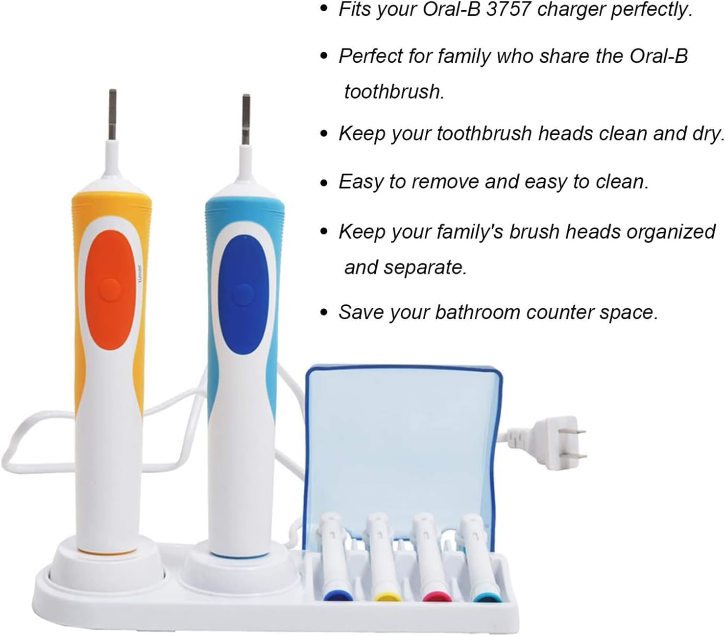 ที่วางแปรงสีฟันพลาสติกแบบพกพาส - Toothbrush Holder Set บทวิจารณ์และราคา