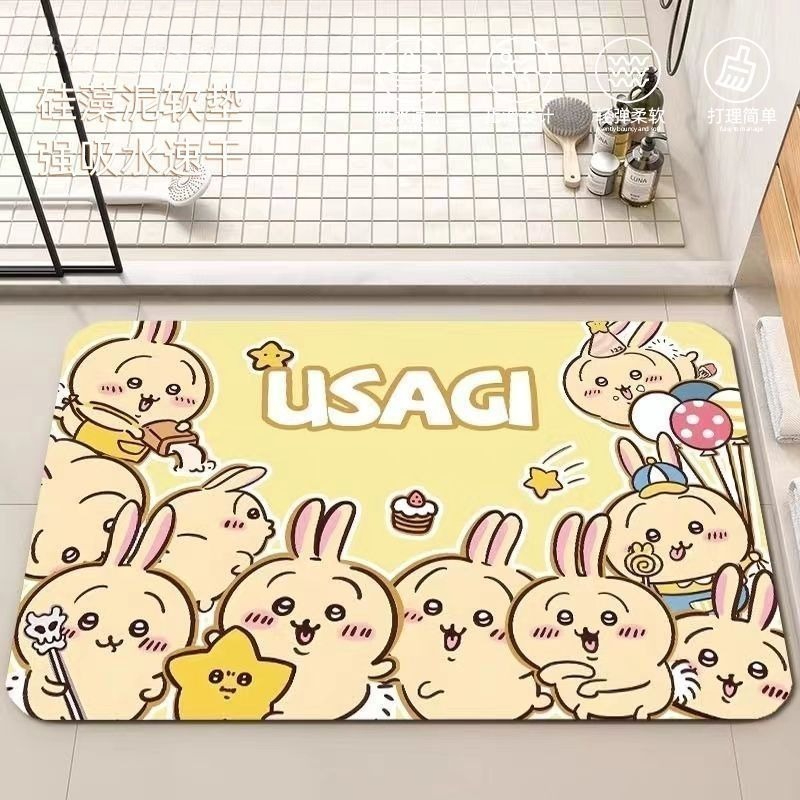 อะนิเมะ ชิอิคาวะ ฮาชิแวร์ อุซา - Home Bathroom Floor Mats บทวิจารณ์และราคา