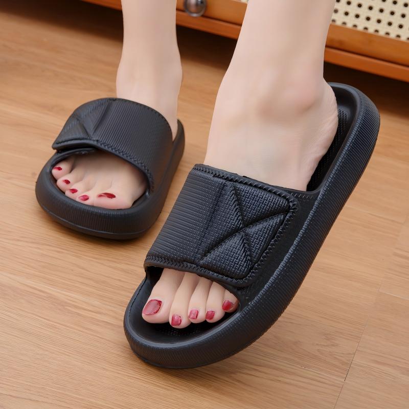 ผู้ชายหนาSoledรองเท้าแตะSlip-O - Home Bathroom Wear บทวิจารณ์และราคา