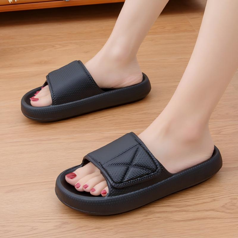 ผู้ชายหนาSoledรองเท้าแตะSlip-O - Home Bathroom Wear บทวิจารณ์และราคา