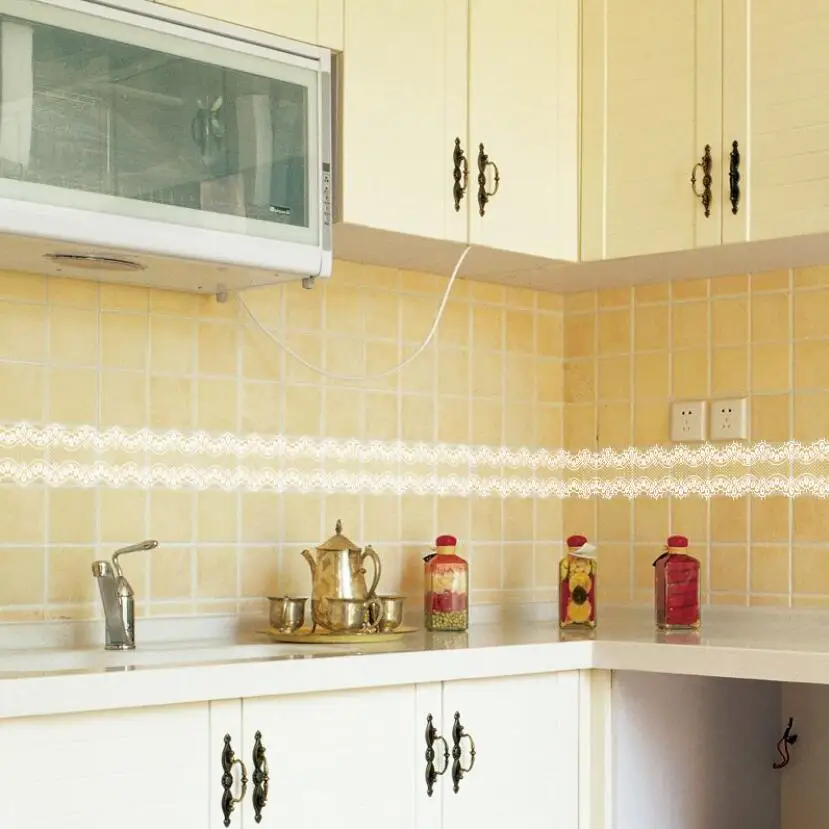 สติ๊กเกอร์ติดผนังลายลูกไม้หวาน - Home Bathroom Tiles Design บทวิจารณ์และราคา