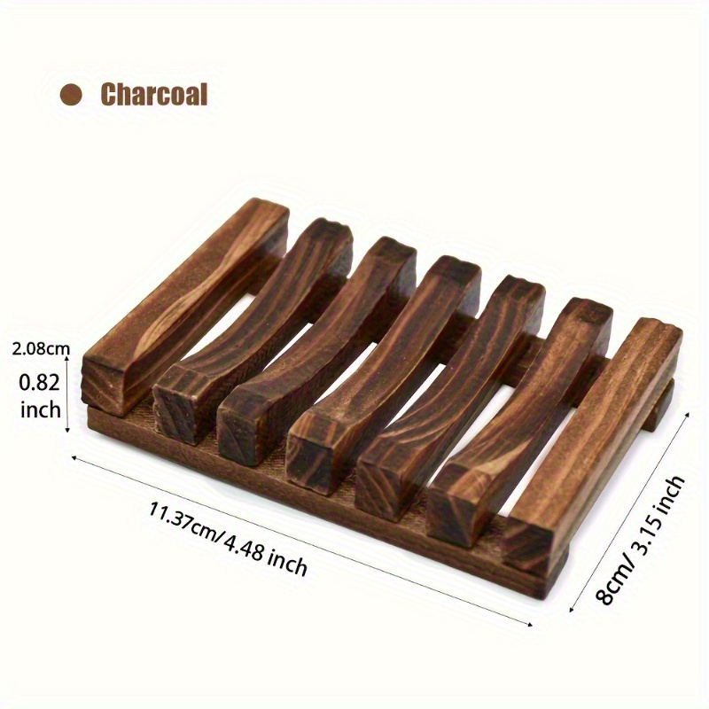ที่วางสบู่ไม้ธรรมชาติ 1 ชิ้น,  - Home Bathroom Vent บทวิจารณ์และราคา