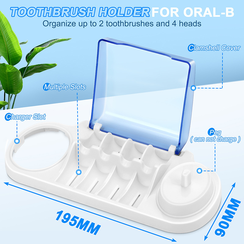 ที่วางแปรงสีฟันสำหรับแปรงสีฟัน - Toothbrush Holder Set บทวิจารณ์และราคา