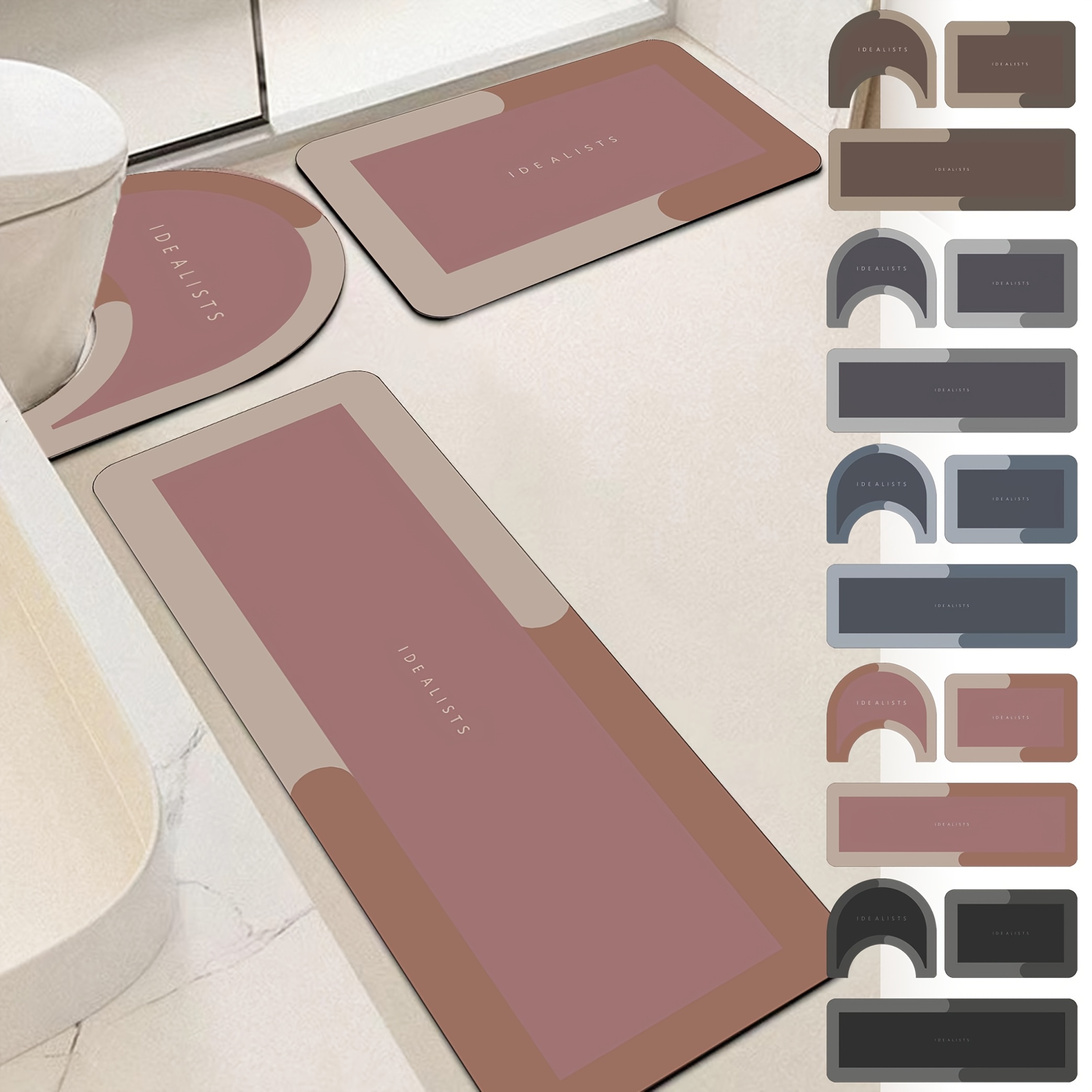 ชุดพรมเช็ดเท้าห้องน้ำสไตล์มินิ - Home Made Bathroom Vanity บทวิจารณ์และราคา